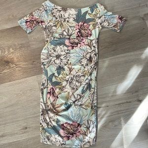 Floral ASOS maternity dress. Worn once.